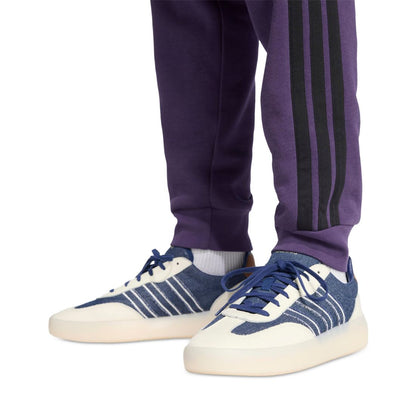 adidas Men's Essentials Regular-Fit 3-Stripes Fleece Joggers