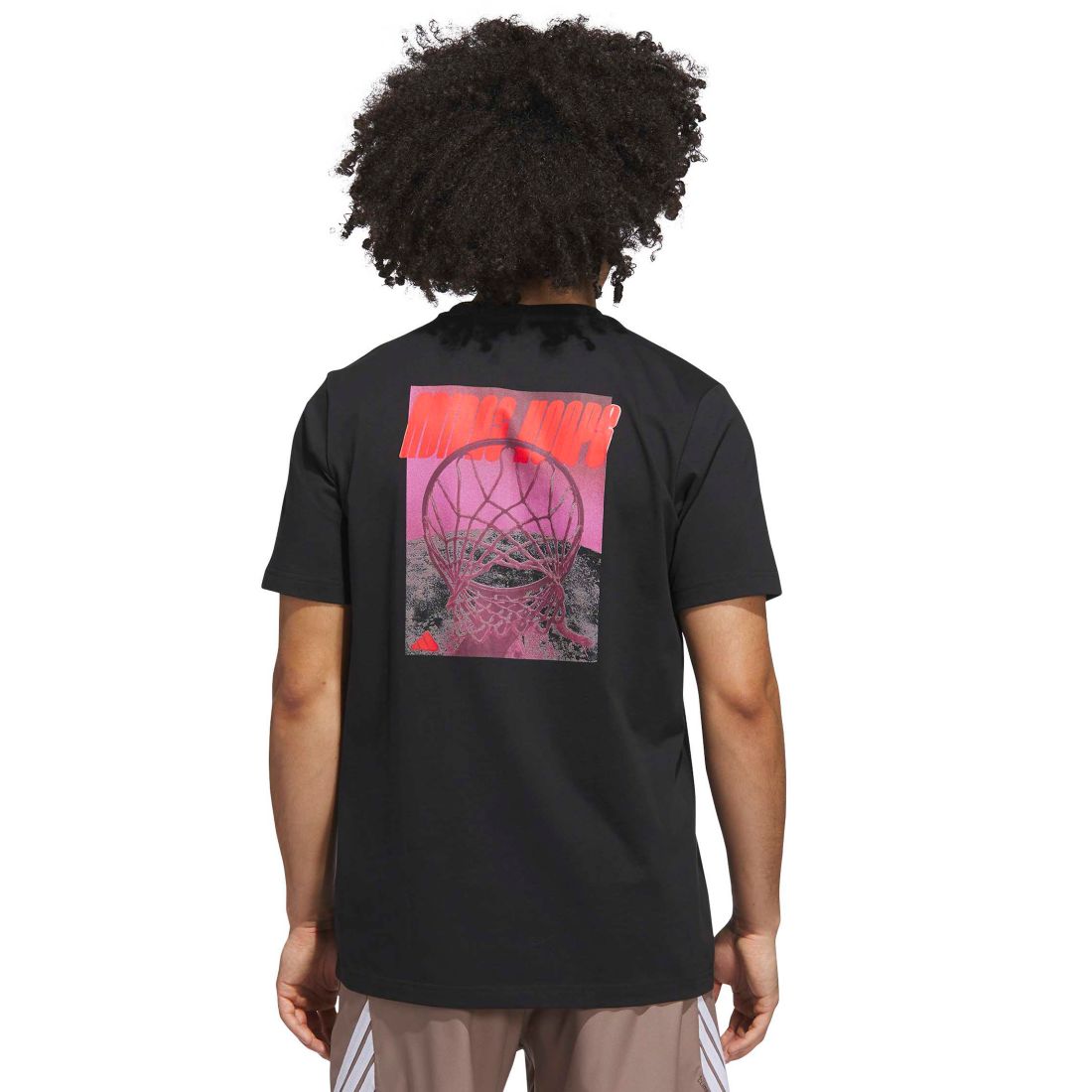 adidas Men's Hoops Graphic Crewneck T-Shirt