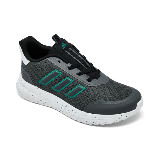 Adidas Big Kids X Plrpath Casual Sneakers from Finish Line - Dark Gray, Teal