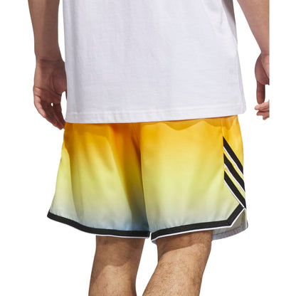 adidas Men's Faded 3-Stripes Logo Shorts