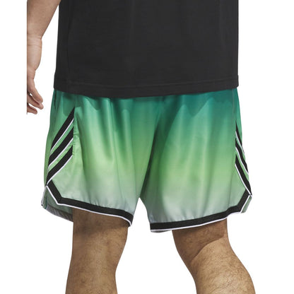 adidas Men's Faded 3-Stripes Logo Shorts