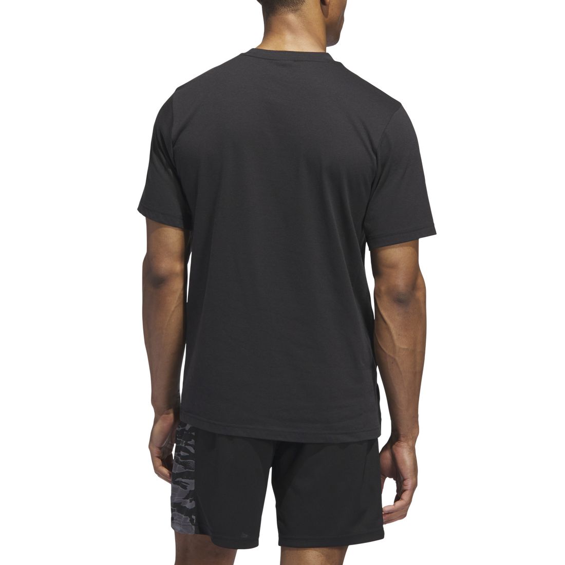 adidas Men's Camo Logo Crewneck T-Shirt