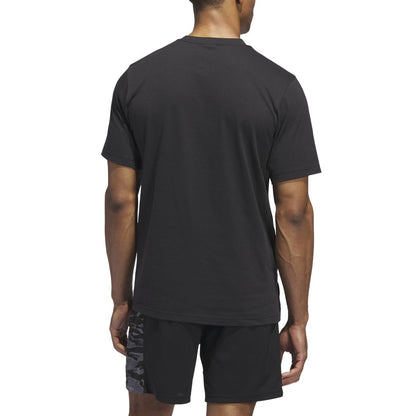 adidas Men's Camo Logo Crewneck T-Shirt