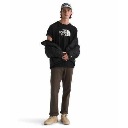 The North Face Men's Short Sleeve Core Half Dome T-Shirt - Black, White