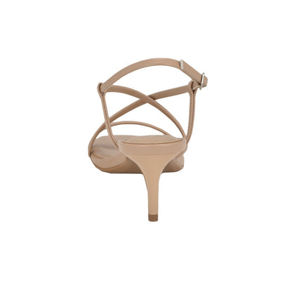 Calvin Klein Women's Ishaya Strappy Low Stiletto Sandals