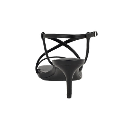 Calvin Klein Women's Ishaya Strappy Low Stiletto Sandals