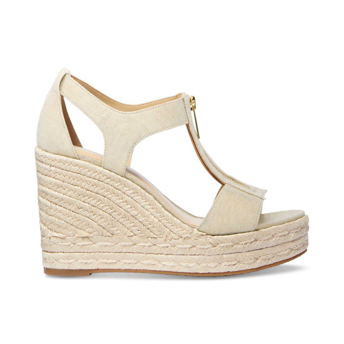 Michael Michael Kors Berkley Zipper Espadrille Platform Wedge Sandals