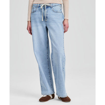 And Now This Women's Tie-Front Wide-Leg Jeans, Macy's Exclusive