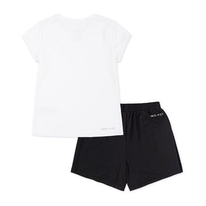Nike Girls' 2T-4T All Day Play T-Shirt and Skort, 2-Piece Set