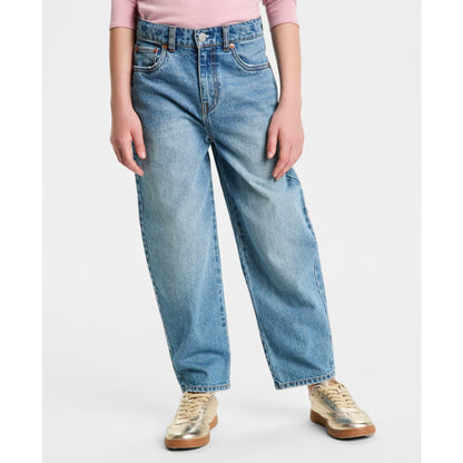 Levi's Big Girls High Rise Baggy Barrel Jeans