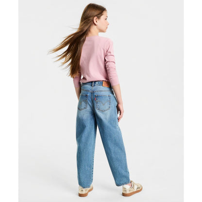 Levi's Big Girls High Rise Baggy Barrel Jeans