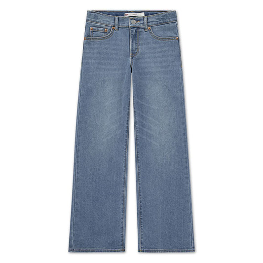 Levi's Big Girls Vintage-Like Mid Rise Wide Leg Jeans