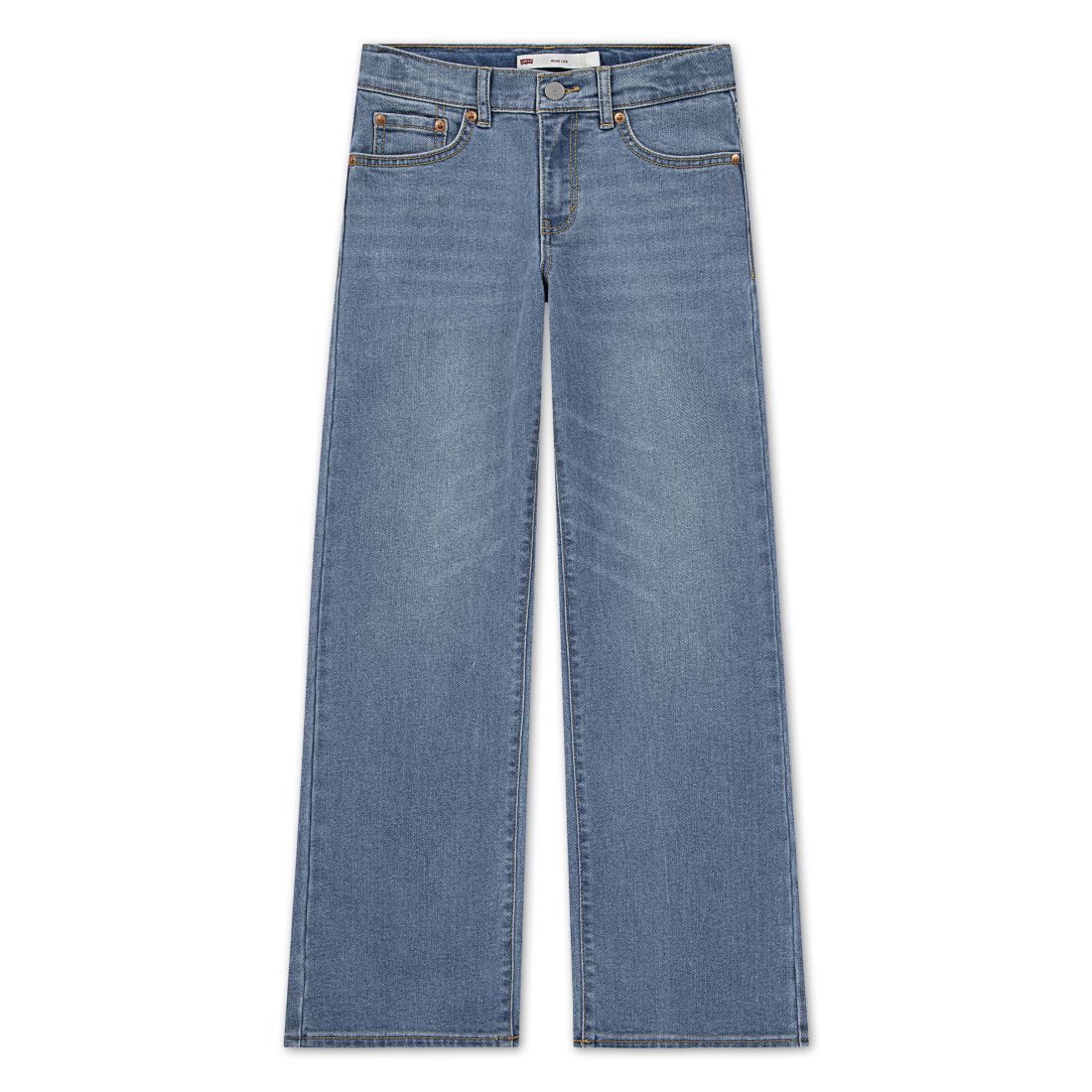 Levi's Big Girls Vintage-Like Mid Rise Wide Leg Jeans