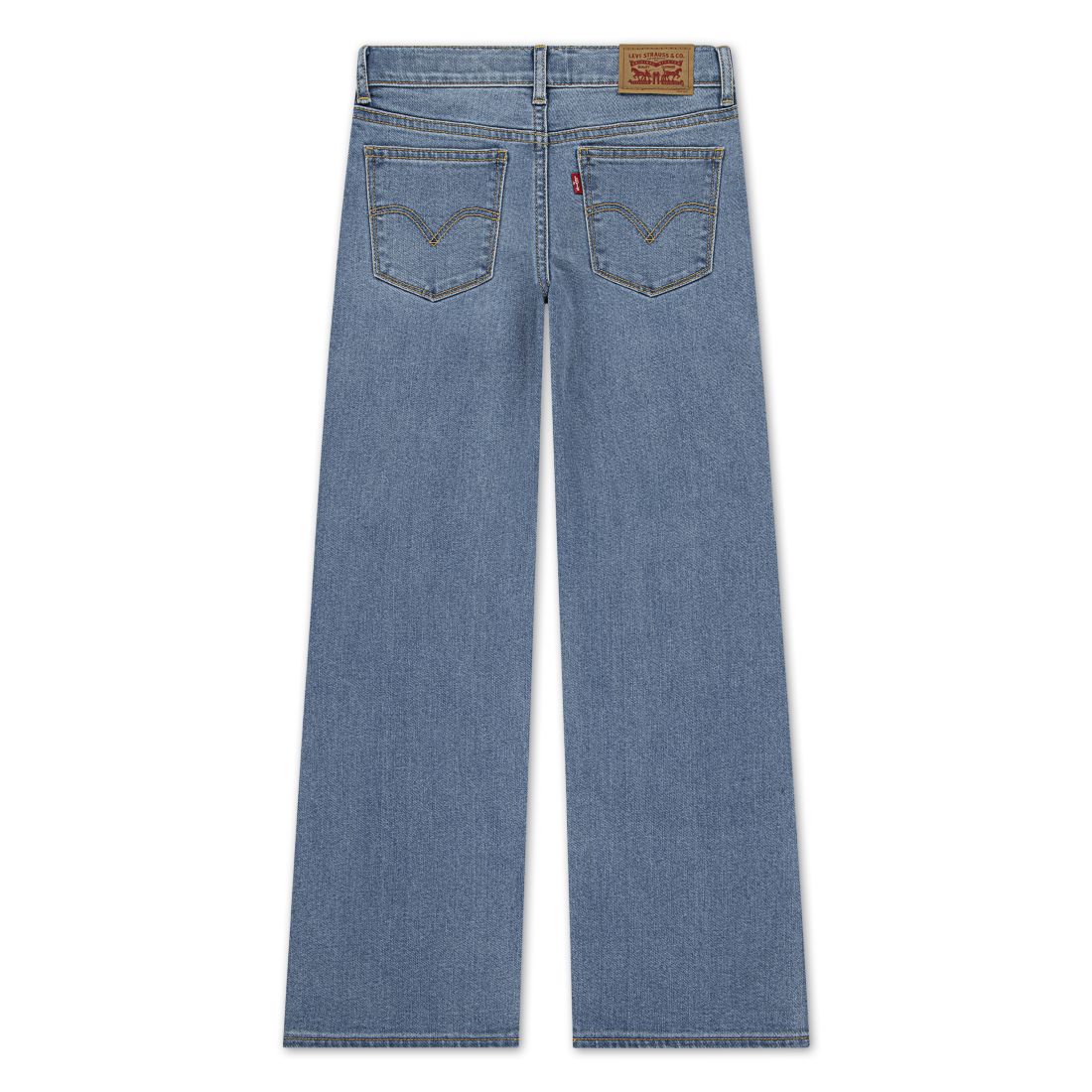 Levi's Big Girls Vintage-Like Mid Rise Wide Leg Jeans