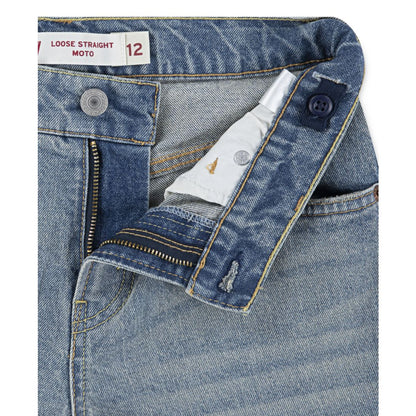 Levi's Big Boys 565 Loose Straight Moto Jeans
