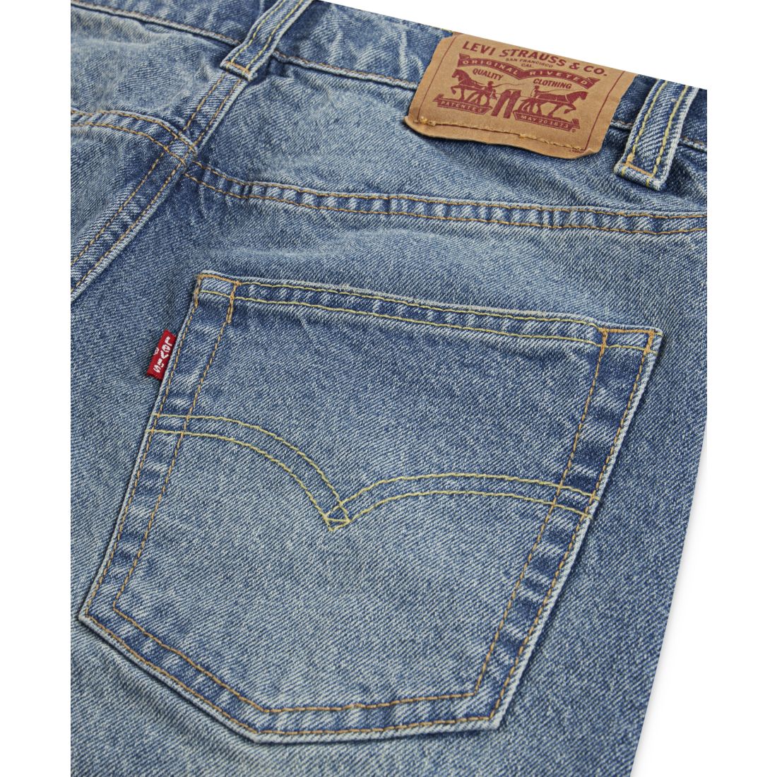 Levi's Big Boys 565 Loose Straight Moto Jeans