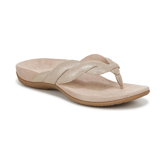 Vionic Womens Bella Braid Thong Sandals