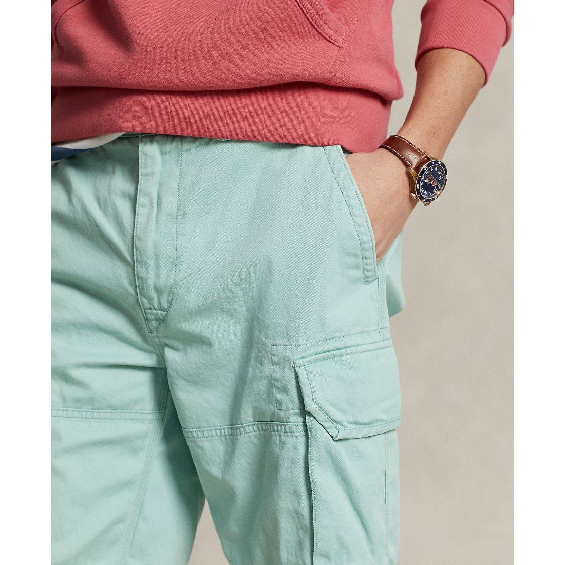 Polo Ralph Lauren Men's 10-1/2-Inch Relaxed Fit Twill Cargo Shorts