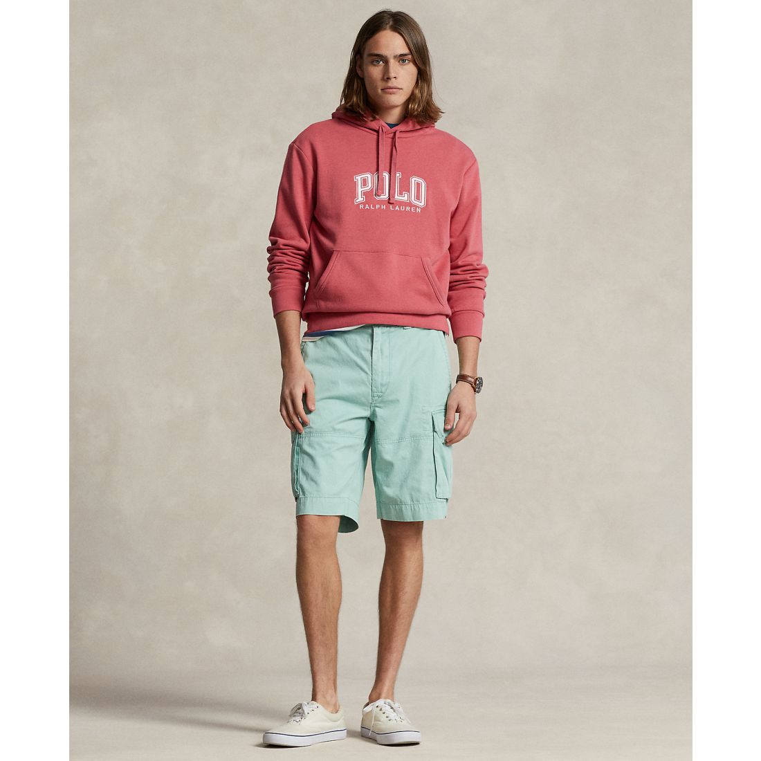 Polo Ralph Lauren Men's 10-1/2-Inch Relaxed Fit Twill Cargo Shorts