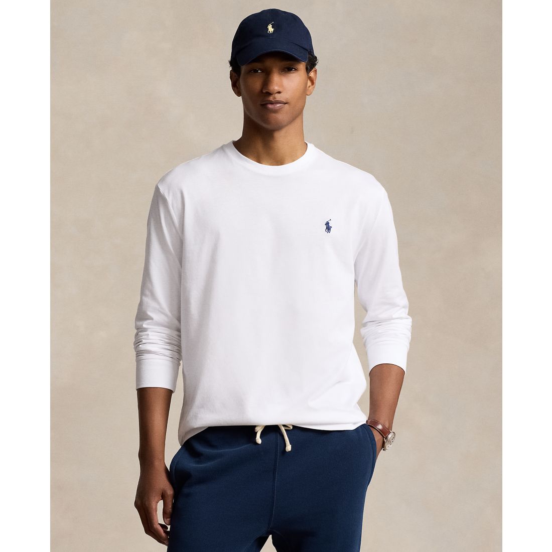 Polo Ralph Lauren Men's Classic-Fit Jersey Long-Sleeve T-Shirt