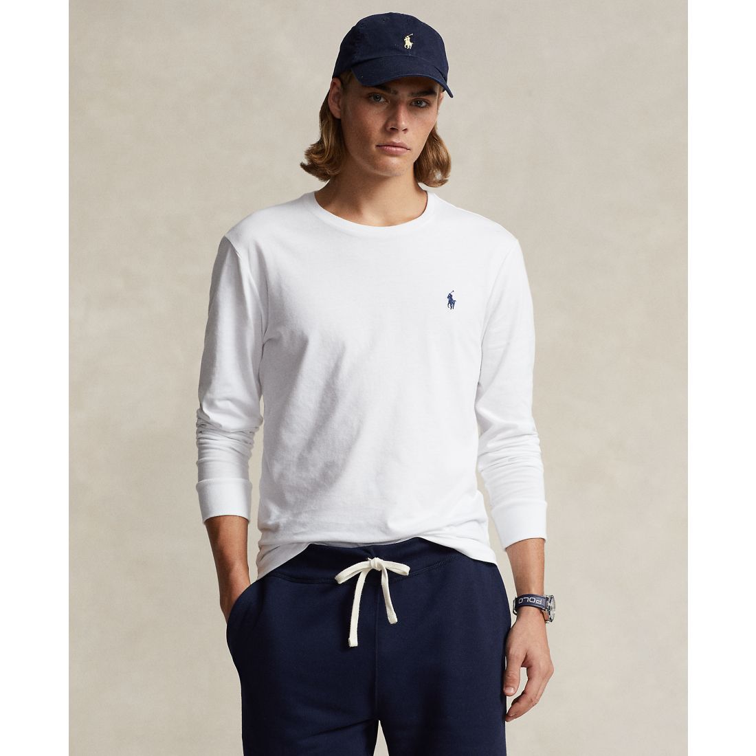 Polo Ralph Lauren Men's Classic-Fit Jersey Long-Sleeve T-Shirt
