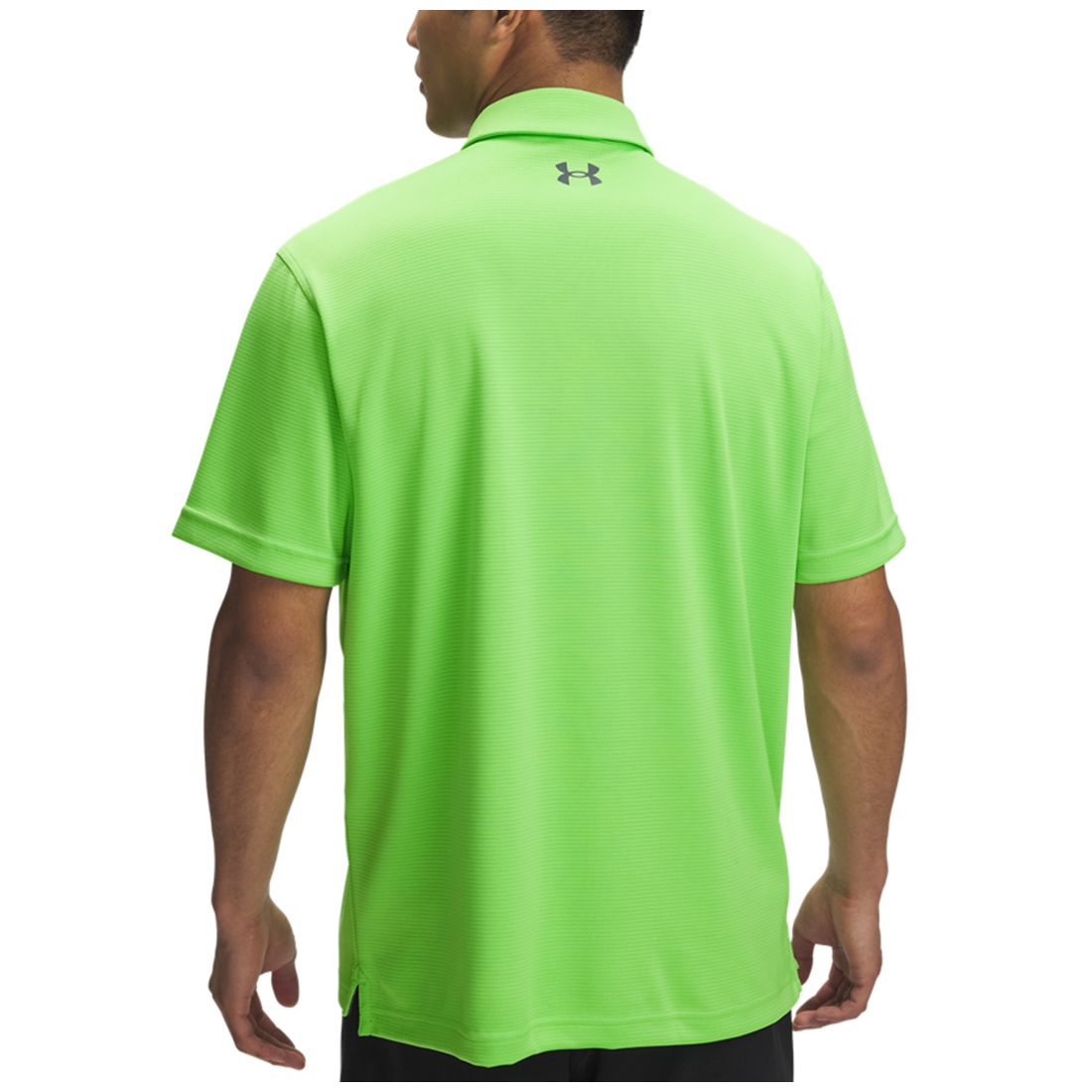 Under Armour Men's Tech Polo T-Shirt - 728 Sonic Yellow // Pitch Gray