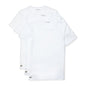 Lacoste Men's 3-Pack Regular Fit Crewneck Undershirts