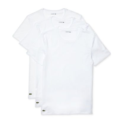 Lacoste Men's 3-Pack Slim-Fit Crewneck Undershirts