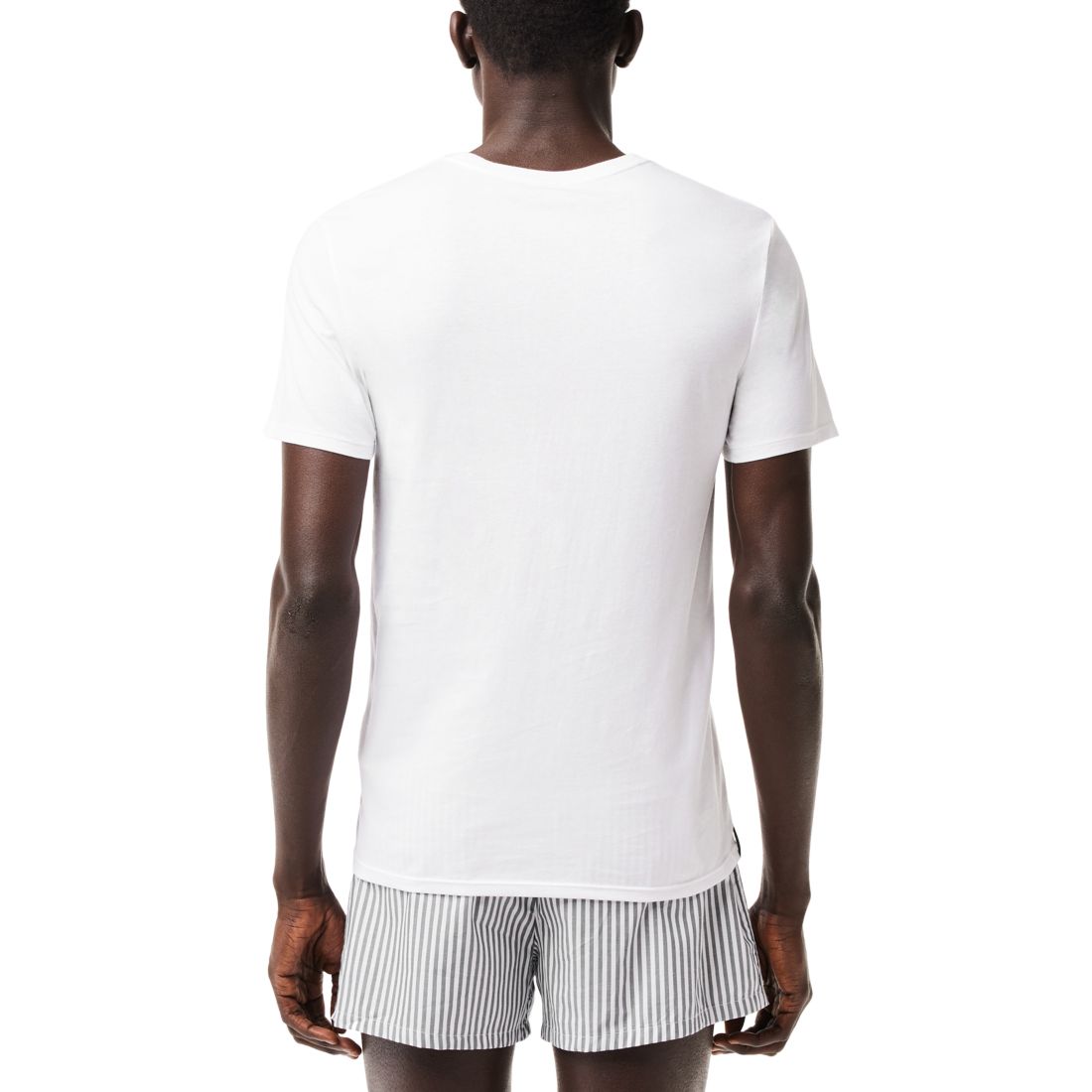 Lacoste Men's 3-Pack Slim-Fit Crewneck Undershirts