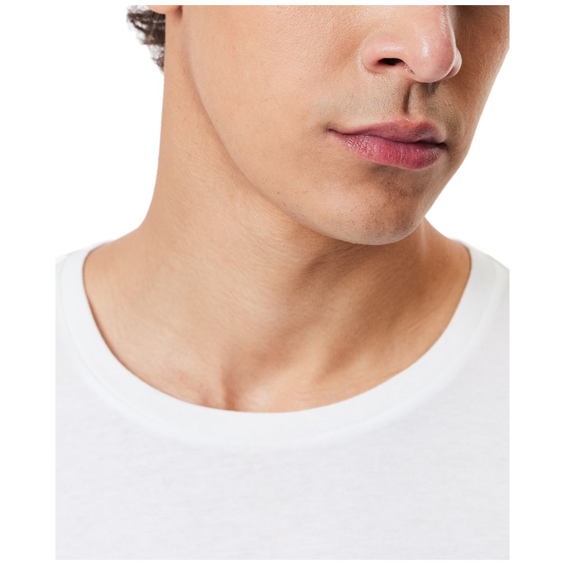 Lacoste Men's 3-Pack Regular Fit Crewneck Undershirts