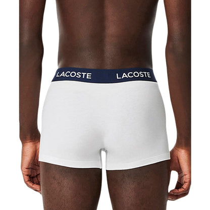 Lacoste Men's 5-Pack Regular-Fit Stretch Logo Band Trunk Underwear