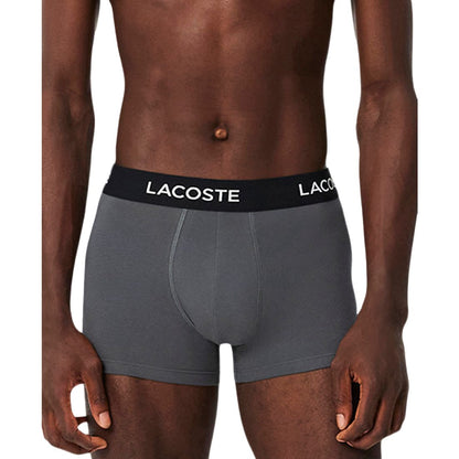 Lacoste Men's 5-Pack Regular-Fit Stretch Logo Band Trunk Underwear