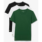 Lacoste Men's 3-Pack Slim Fit Crewneck T-Shirts