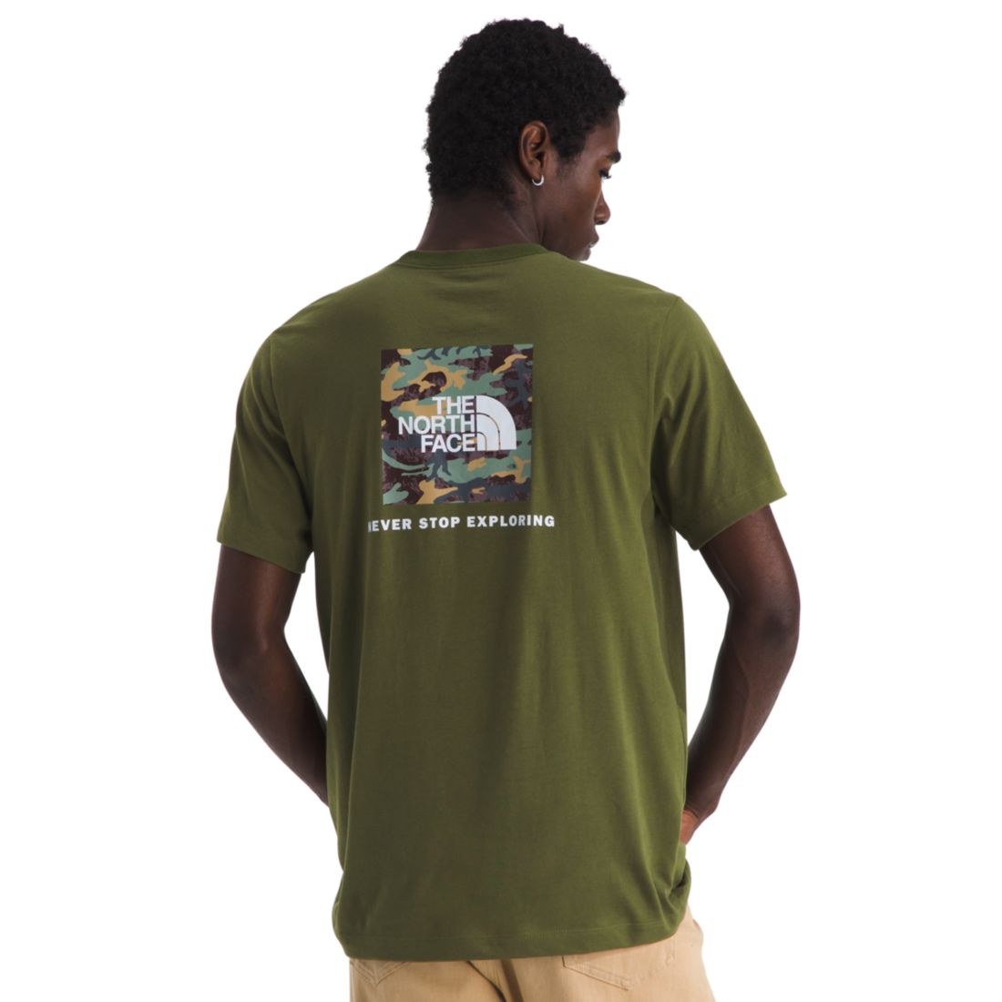 The North Face Men's Evolution Box Camo Fill Short Sleeve Graphic T-Shirt