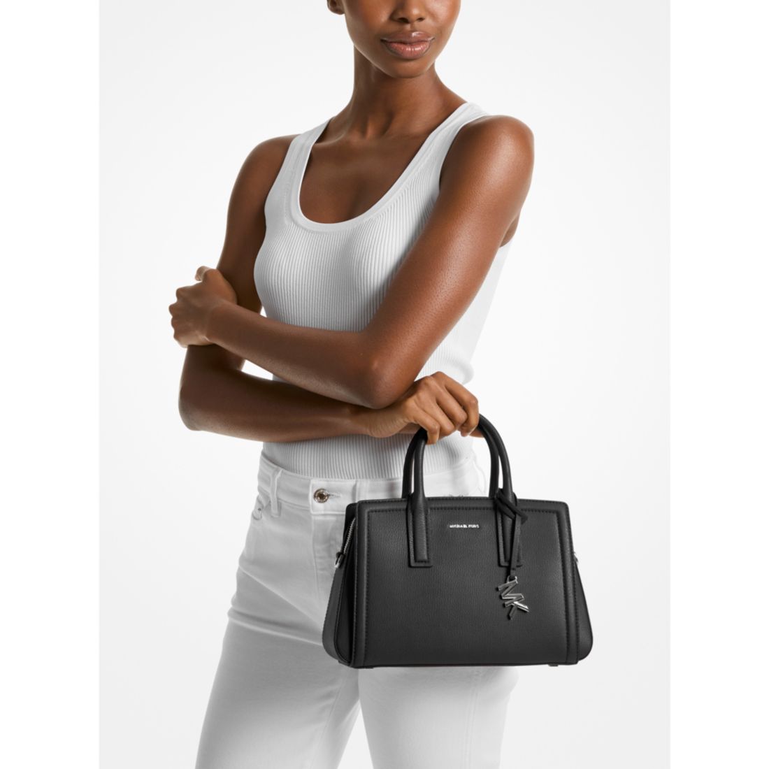 Michael Kors Women's Small Leather Satchel Bag