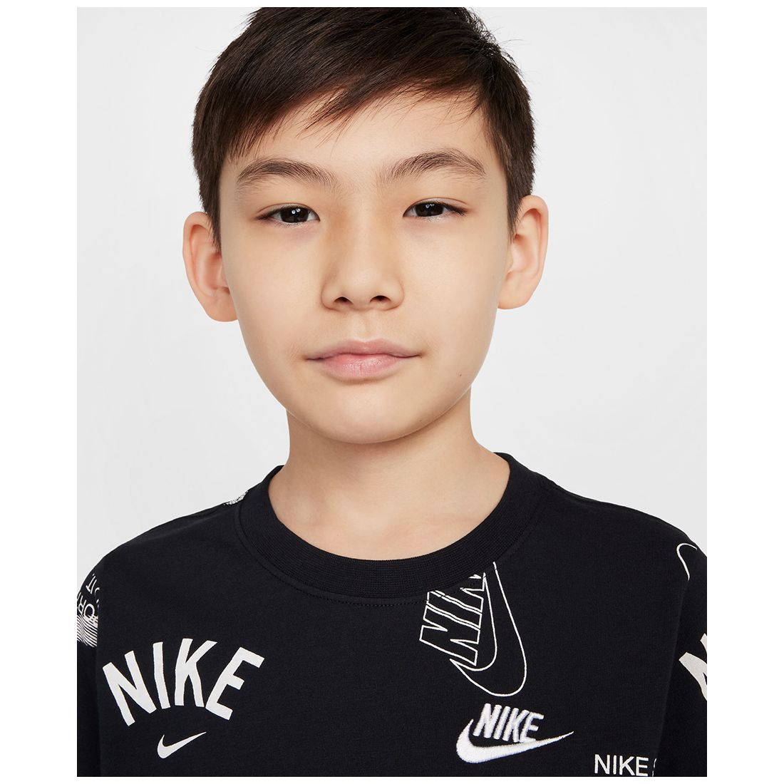 Nike Big Kids Sportswear Printed Cotton T-Shirt