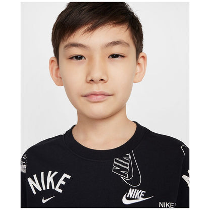 Nike Big Kids Sportswear Printed Cotton T-Shirt