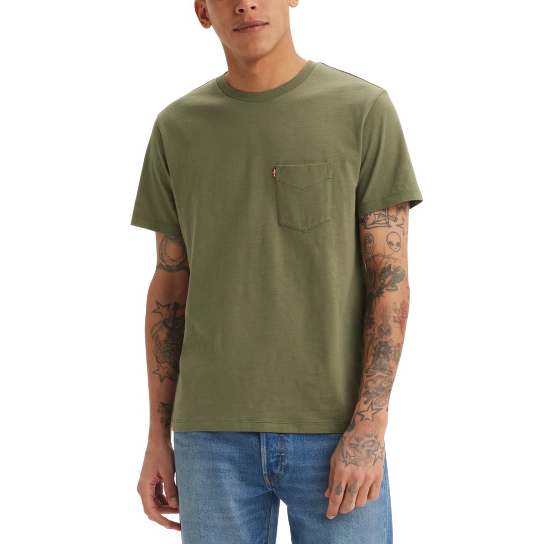 Levi's Men's Classic Pocket Short Sleeve Crewneck T-shirt