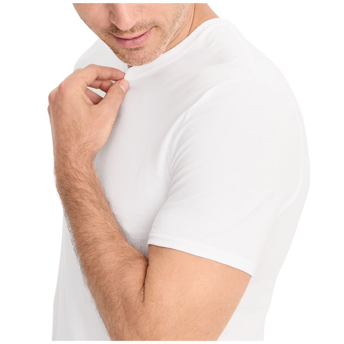 Jockey Men's Stretch Short-Sleeve Crewneck T-Shirts, Pack of 3
