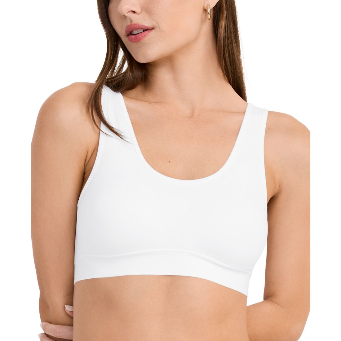 Jockey Women's Seamfree Stretch Tank-Strap Bralette 4450