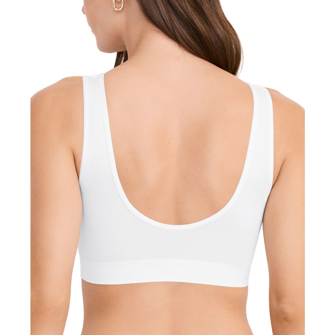 Jockey Women's Seamfree Stretch Tank-Strap Bralette 4450