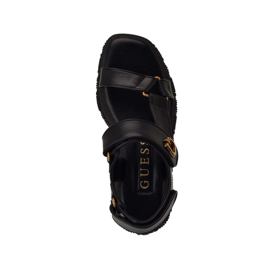 Guess Women's Lanara Quattro G Sporty Platform Footbed Sandals