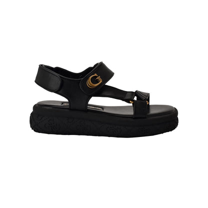 Guess Women's Lanara Quattro G Sporty Platform Footbed Sandals