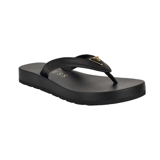Guess Women's Candry Triangle Logo Eva Thong Flip Flop Sandals