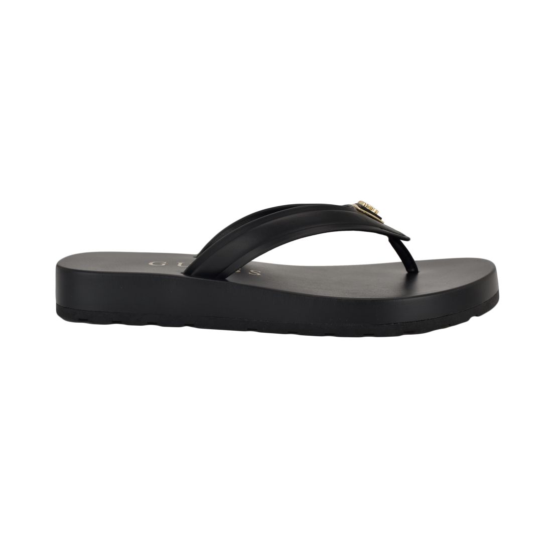 Guess Women's Candry Triangle Logo Eva Thong Flip Flop Sandals