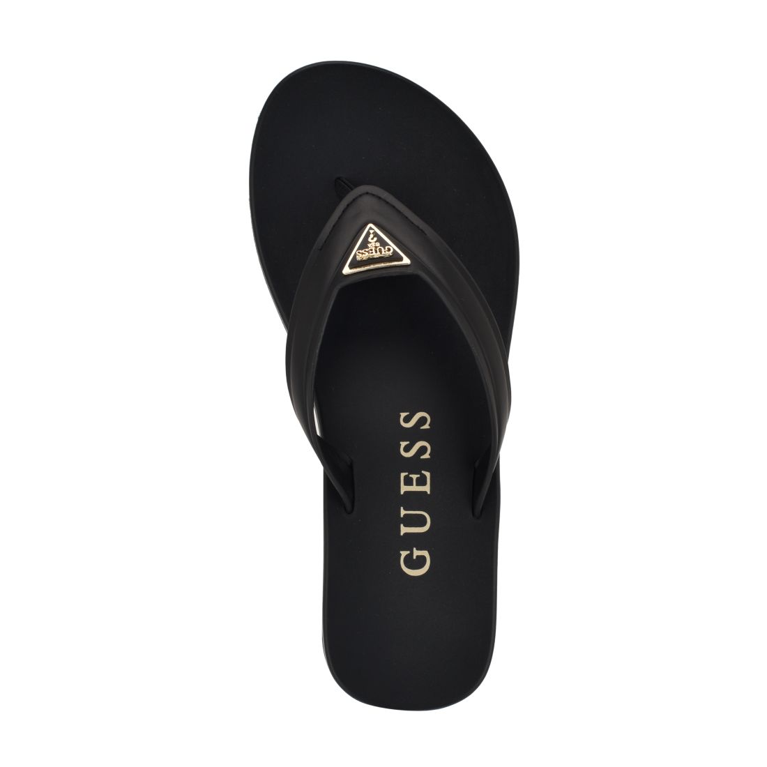 Guess Women's Candry Triangle Logo Eva Thong Flip Flop Sandals
