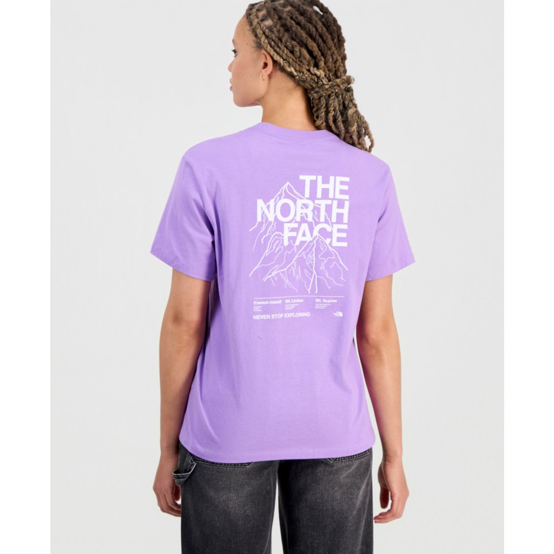 The North Face Women's Evolution Peaks Graphic Cotton T-Shirt