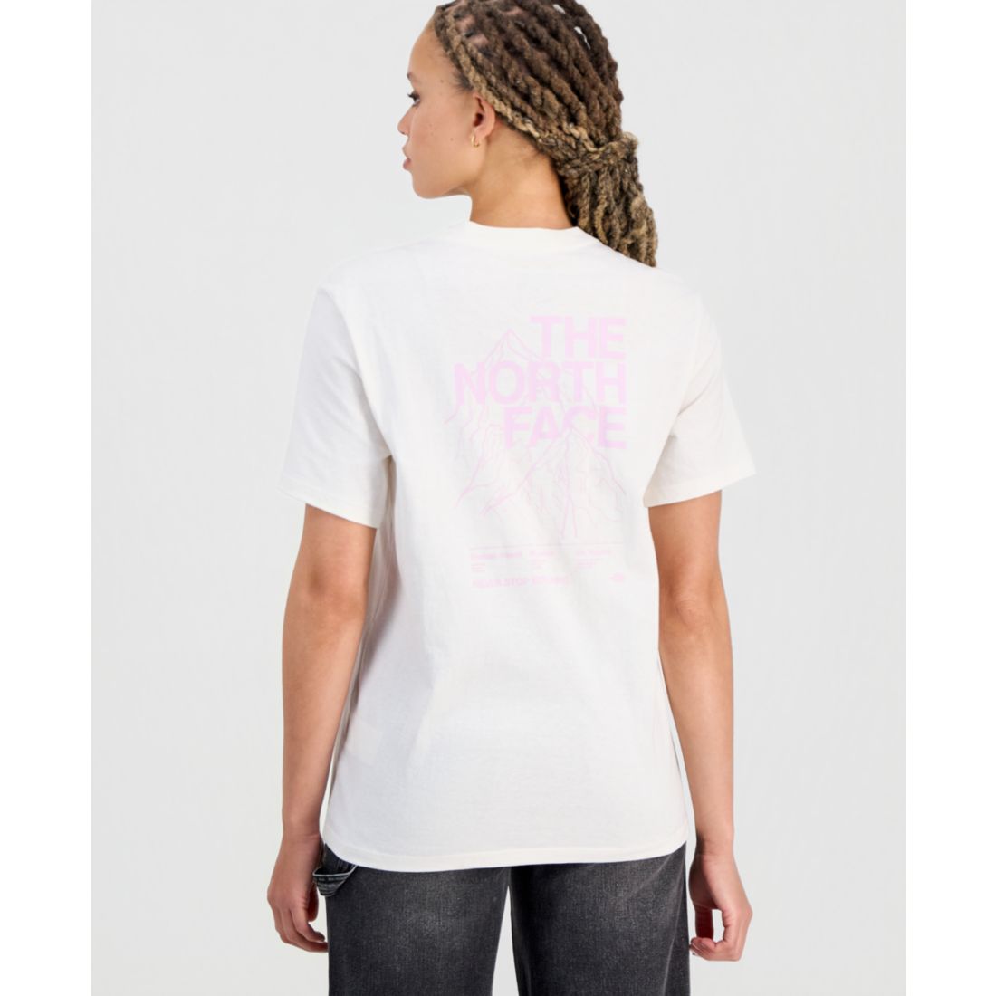 The North Face Women's Evolution Peaks Graphic Cotton T-Shirt