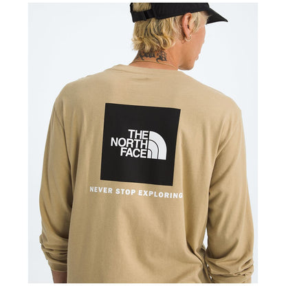 The North Face Men's Evolution Box Nse Regular Long-Sleeve T-Shirt
