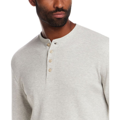 Weatherproof Vintage Men's Long Sleeve Waffle Henley Neck T-Shirt